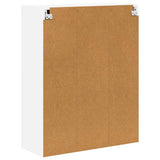 Kitchen Wall Cabinet White 80 x 31 x 100 cm Engineered Wood - Low Angle