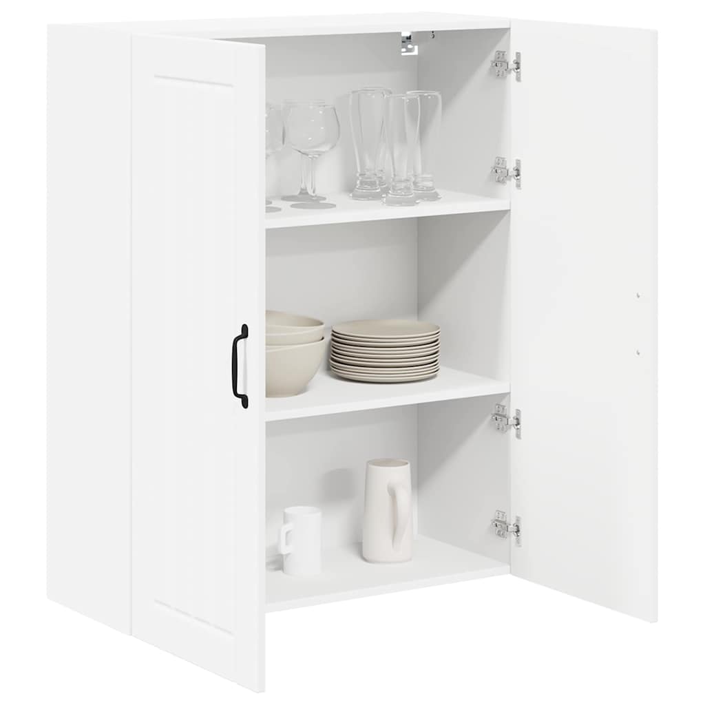 Kitchen Wall Cabinet White 80 x 31 x 100 cm Engineered Wood