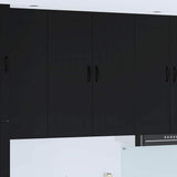 Kitchen Wall Cabinet Black 80 x 31 x 100 cm Engineered Wood