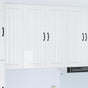Wall Cabinet LUCCA High Gloss White 80 x 31 x 100 cm