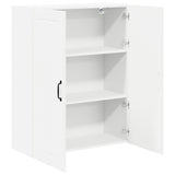 Kitchen Wall Cabinet High Gloss White 80 x 31 x 100 cm - 45-Degree Angle