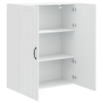 Wall Cabinet LUCCA High Gloss White 80 x 31 x 100 cm