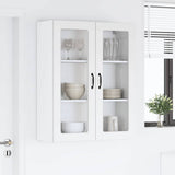Kitchen Wall Cabinet White 80 x 31 x 100 cm Engineered Wood - Top-Down View