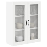Kitchen Wall Cabinet White 80 x 31 x 100 cm Engineered Wood - Side View