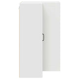Kitchen Wall Cabinet White 57 x 57 x 100 cm Engineered Wood - Close-Up Angle