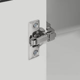 Kitchen Wall Cabinet Black 57 x 57 x 100 cm Engineered Wood - Extra Image