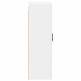 Wall Glass Cabinet LUCCA White 60 x 31 x 100 cm Engineered Wood