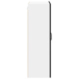 Wall Glass Cabinet LUCCA Black 60 x 31 x 100 cm Engineered Wood