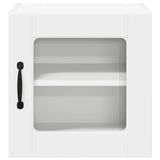 Wall Glass Cabinet PORTO 2 pcs White 40 x 31 x 40 cm