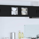Kitchen Wall Cabinet Black 40 x 31 x 40 cm Engineered Wood