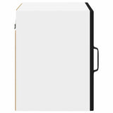 Kitchen Wall Cabinet Black 40 x 31 x 40 cm Engineered Wood - Close-Up Angle