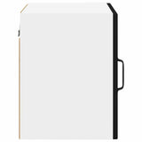 Wall Glass Cabinet PORTO 2 pcs Black 40 x 31 x 40 cm