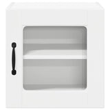 Kitchen Wall Cabinet with Door High Gloss White 40 x 31 x 40 cm - Rear View