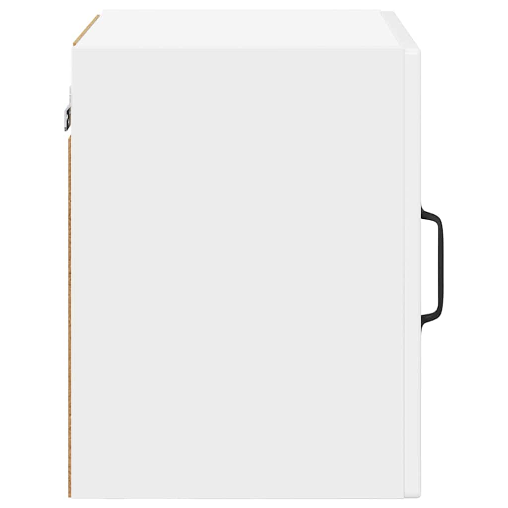 Kitchen Wall Cabinet with Door High Gloss White 40 x 31 x 40 cm