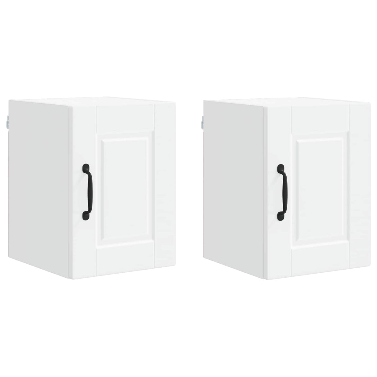Wall Cabinet PORTO 2 pcs White 30 x 31 x 40 cm Engineered Wood