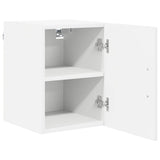 Kitchen Wall Cabinet with Shelf 2 pcs White 30 x 31 x 40 cm - Rear View