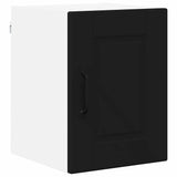 Kitchen Wall Cabinet Black 30 x 31 x 40 cm Engineered Wood - Front View