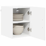 Kitchen Wall Cabinet with Door High Gloss White 30 x 31 x 40 cm - Side View