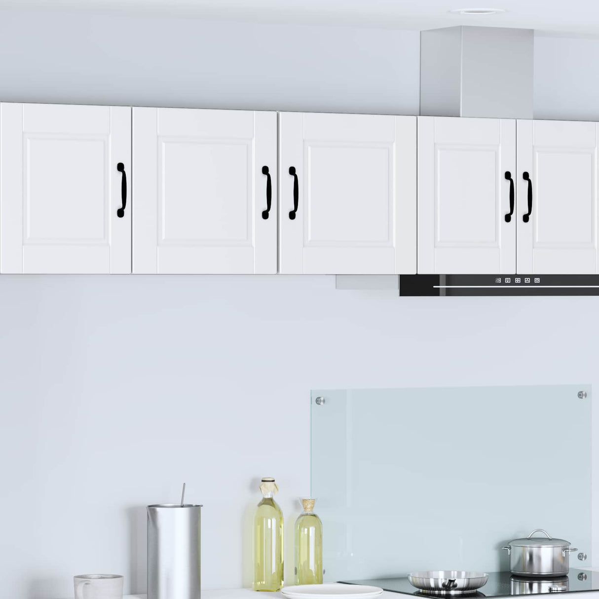 Wall Cabinet PORTO White 40 x 31 x 40 cm Engineered Wood