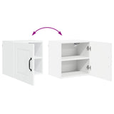 Wall Cabinet PORTO White 40 x 31 x 40 cm Engineered Wood - Extra Image