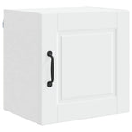 Wall Cabinet PORTO 2 pcs White Engineered Wood