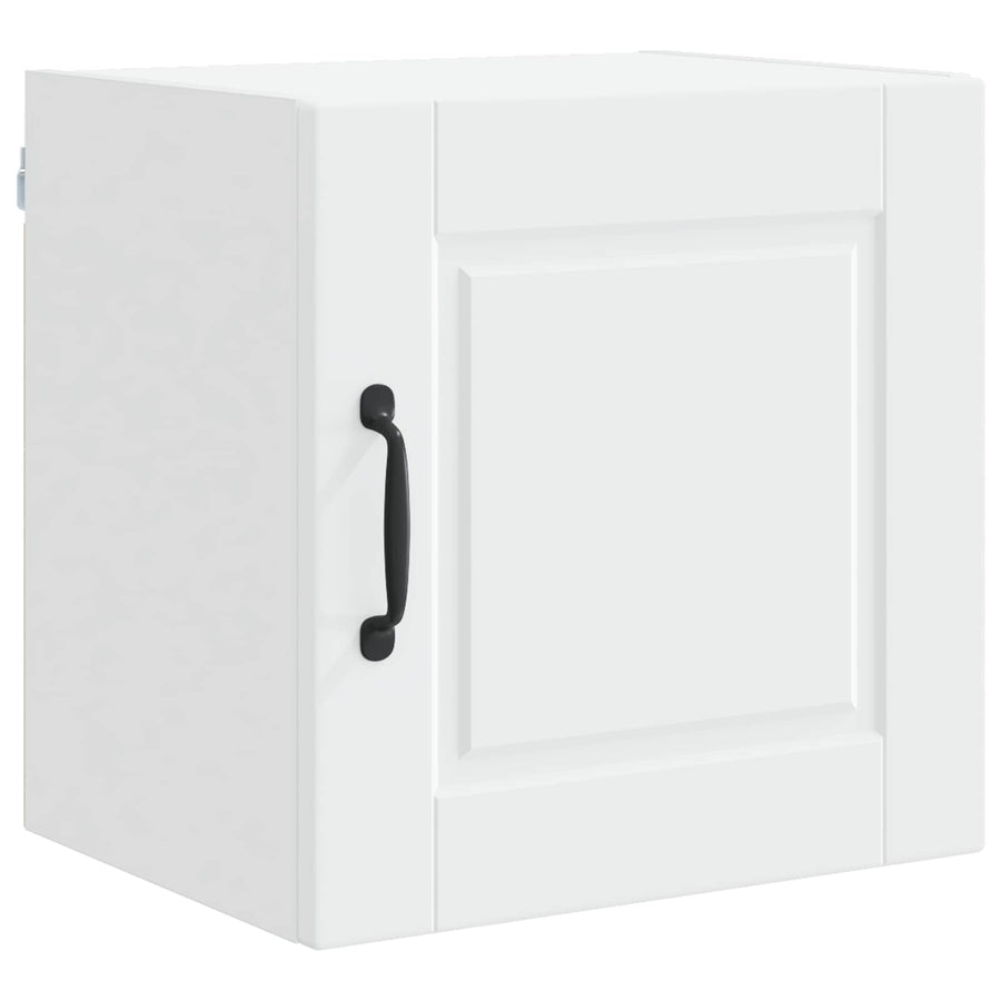 Wall Cabinet PORTO 2 pcs White Engineered Wood