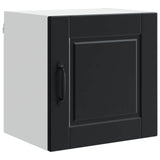 Wall Cabinet PORTO 2 pcs Black 40 x 31 x 40 cm Engineered Wood - 45-Degree Angle
