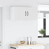 Kitchen Wall Cabinet with Door High Gloss White 40 x 31 x 40 cm - Top-Down View