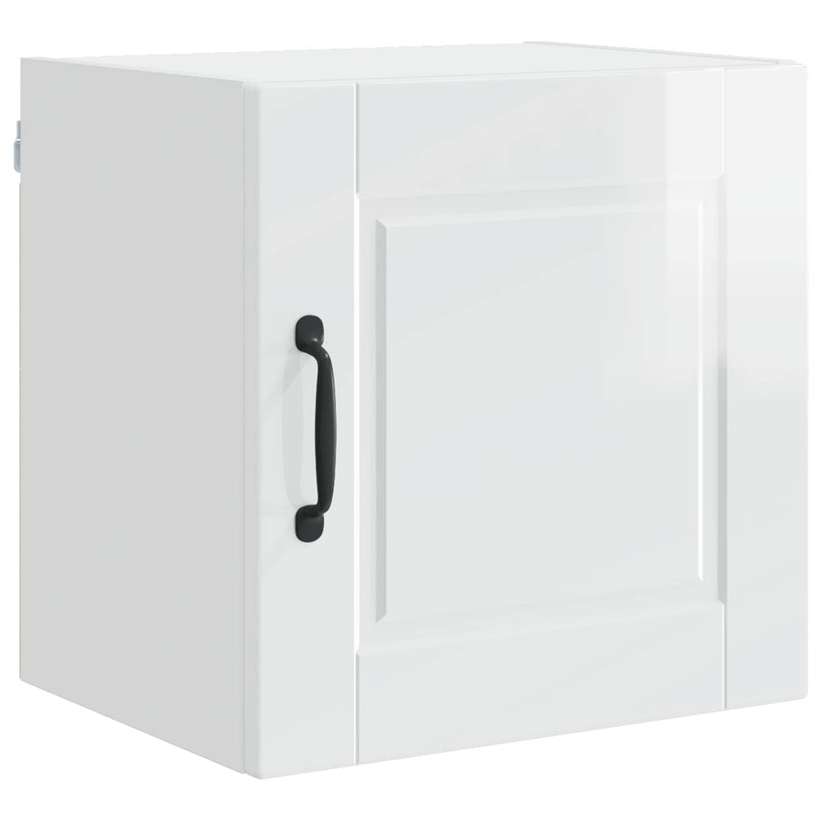 Wall Cabinet PORTO High Gloss White 40 x 31 x 40 cm
