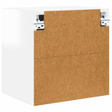 Wall Cabinet PORTO High Gloss White 40 x 31 x 40 cm - Low Angle