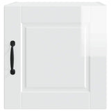 Wall Cabinet PORTO 2 pcs High Gloss White 40 x 31 x 40 cm