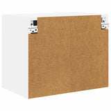 Kitchen Wall Cabinet White 50 x 31 x 40 cm Engineered Wood - Low Angle