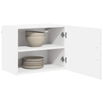Wall Cabinet PORTO White 50 x 31 x 40 cm Engineered Wood