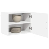 Wall Cabinet PORTO White 50 x 31 x 40 cm Engineered Wood - Side View