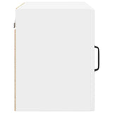 Wall Cabinet PORTO White 50 x 31 x 40 cm Engineered Wood - Close-Up Angle