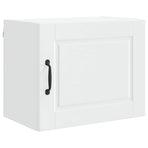 Wall Cabinet PORTO 2 pcs White Engineered Wood