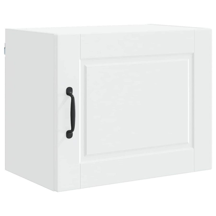 Wall Cabinet PORTO 2 pcs White Engineered Wood