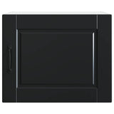Wall Cabinet PORTO 2 pcs Black 50 x 31 x 40 cm Engineered Wood - Rear View