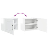 Wall Cabinet PORTO 2 pcs High Gloss White 50 x 31 x 40 cm - Extra Image