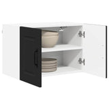 Kitchen Wall Cabinet Black 60 x 31 x 40 cm Engineered Wood - Side View