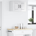 Wall Cabinet PORTO High Gloss White 60 x 31 x 40 cm