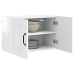 Wall Cabinet PORTO High Gloss White 60 x 31 x 40 cm