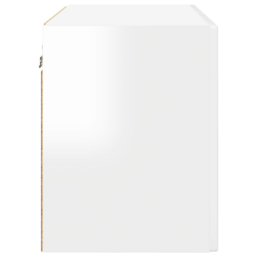 Wall Cabinet PORTO High Gloss White 60 x 31 x 40 cm