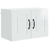 Wall Cabinet PORTO 2 pcs High Gloss White 60 x 31 x 40 cm