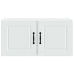 Wall Cabinet PORTO White 80 x 31 x 40 cm Engineered Wood