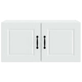 Wall Cabinet PORTO White 80 x 31 x 40 cm Engineered Wood - Rear View