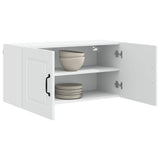 Wall Cabinet PORTO White 80 x 31 x 40 cm Engineered Wood
