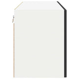 Wall Cabinet PORTO Black 80 x 31 x 40 cm Engineered Wood