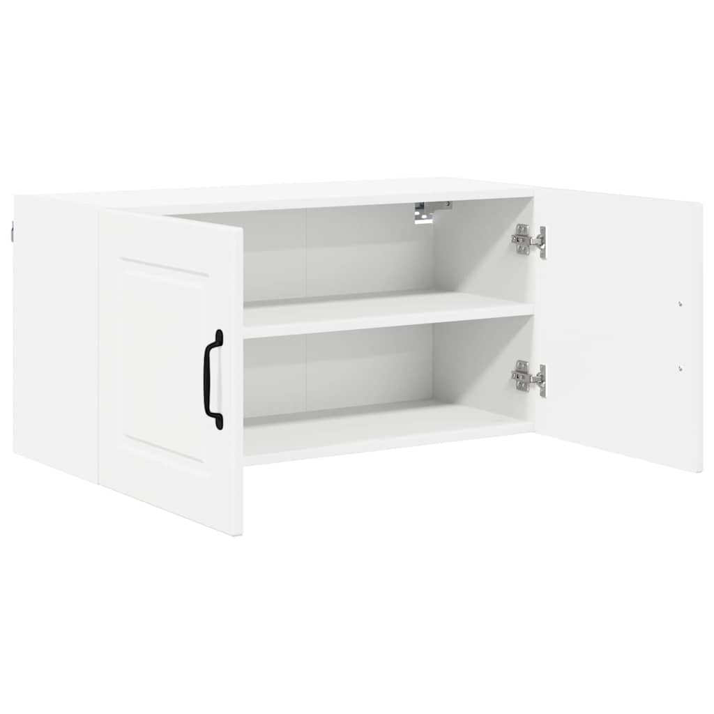 Kitchen Wall Cabinet with Door High Gloss White 80 x 31 x 40 cm