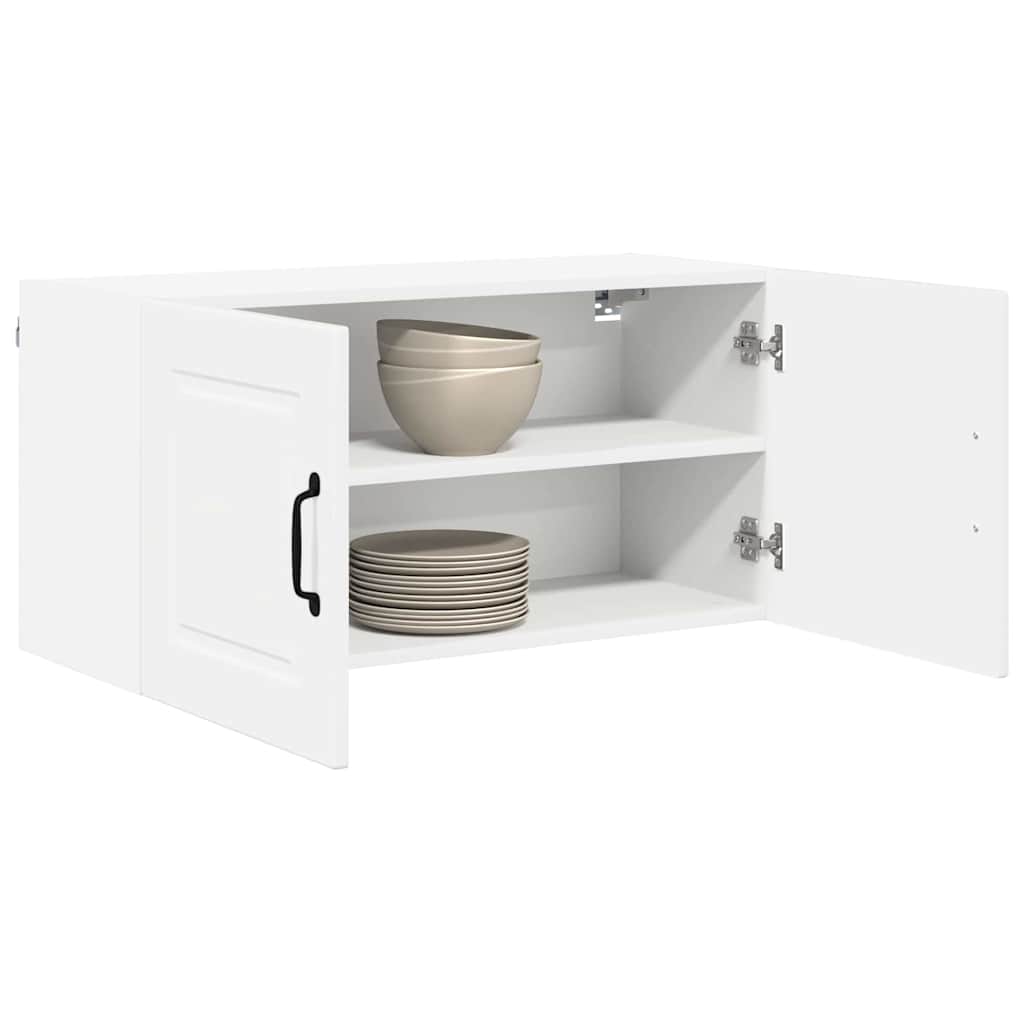 Kitchen Wall Cabinet with Door High Gloss White 80 x 31 x 40 cm